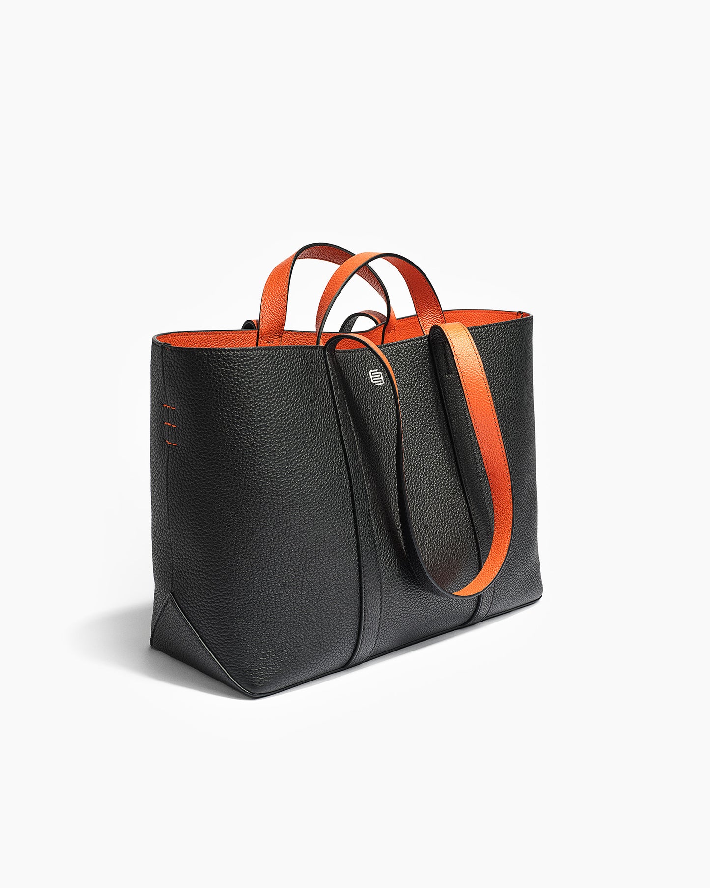 Medium Sanda Tote Black Cloudberry