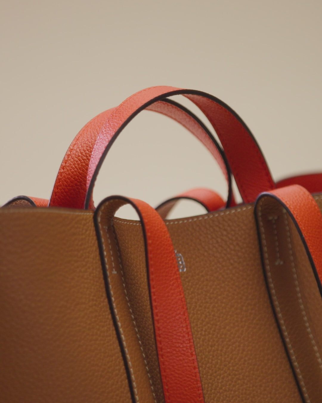 Medium Sanda Tote Light Oak Cloudberry – ENSE